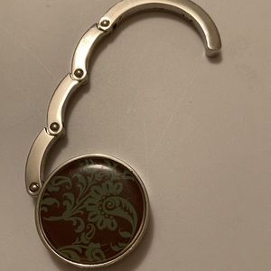 Paisley Floral Hang em High Purse hook